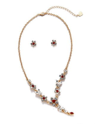 Juego de collar con aretes